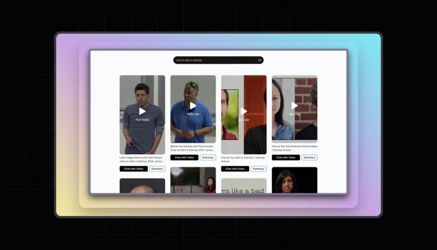 AI Video Search Engine